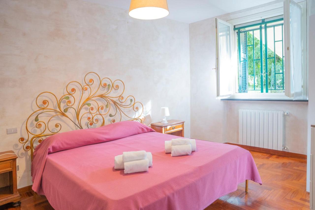 022 - Appartamento Segesta, 400 Metri Dal Mare Con Giardino E Terrazzo Sestri Levante Bagian luar foto